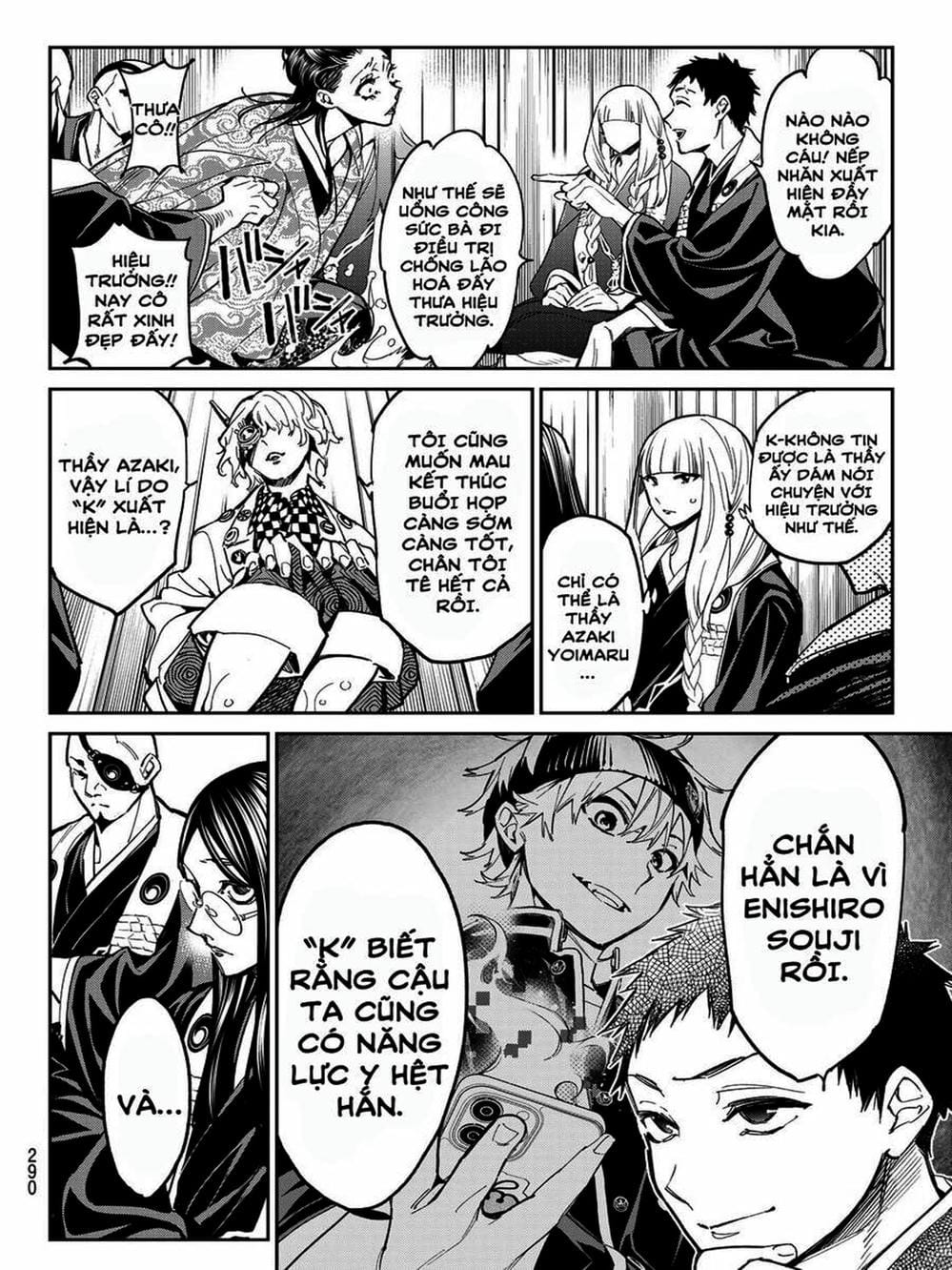 Truyện Tranh Tài Khoản Ma Quái - Shikabanegari trang 8