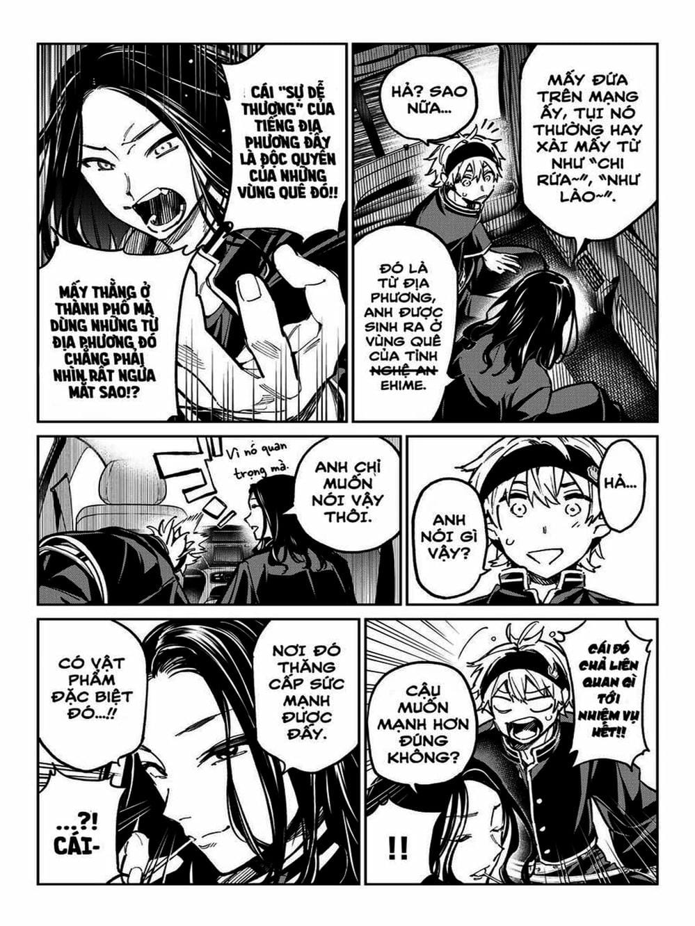 Truyện Tranh Tài Khoản Ma Quái - Shikabanegari trang 8