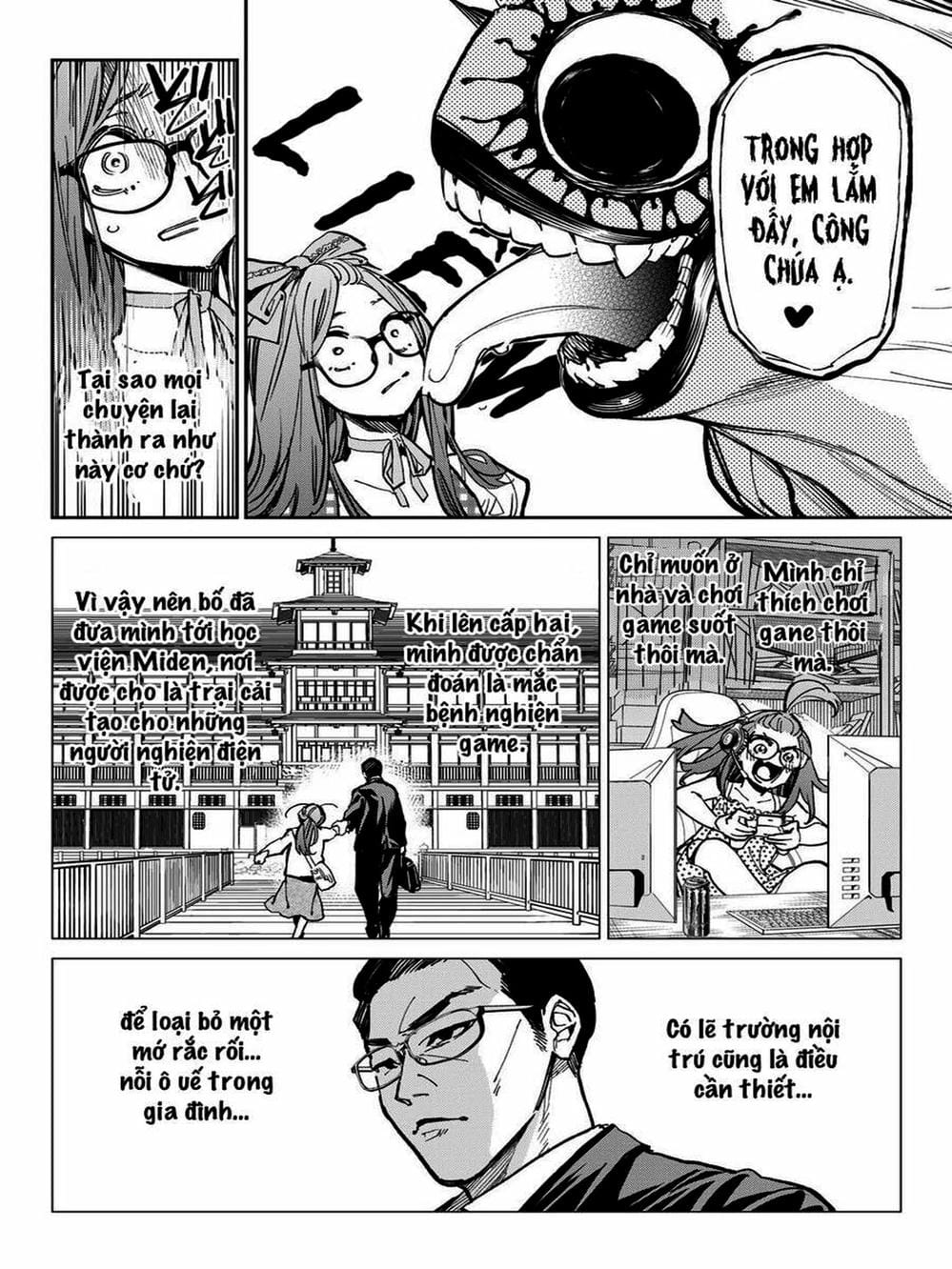 Truyện Tranh Tài Khoản Ma Quái - Shikabanegari trang 8