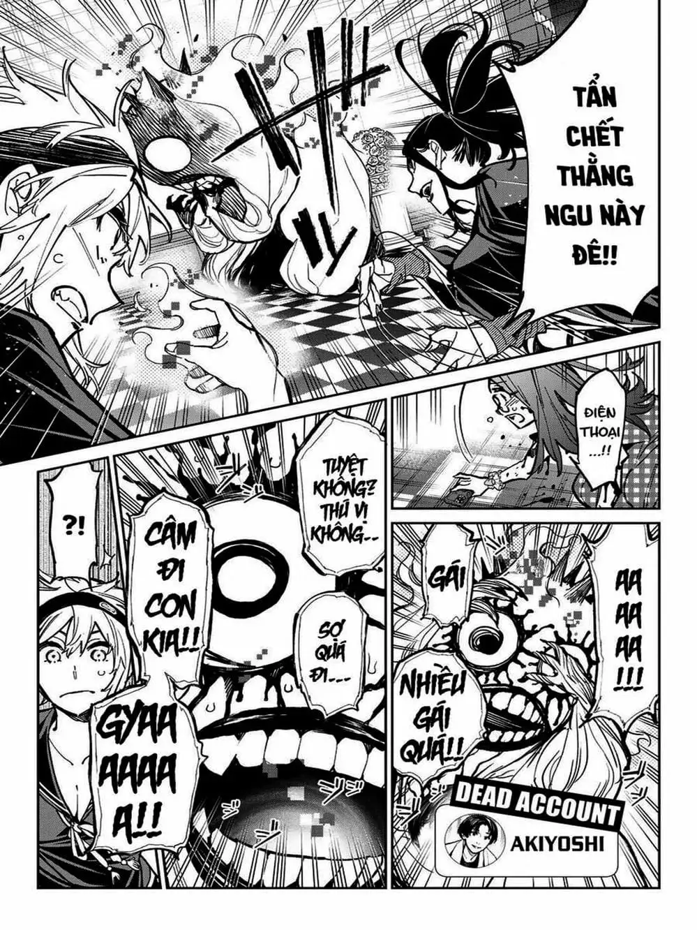 Truyện Tranh Tài Khoản Ma Quái - Shikabanegari trang 8