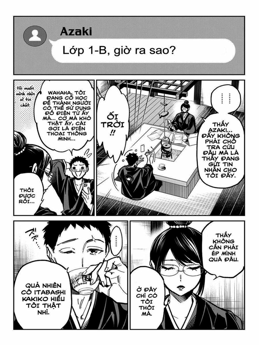 Truyện Tranh Tài Khoản Ma Quái - Shikabanegari trang 8