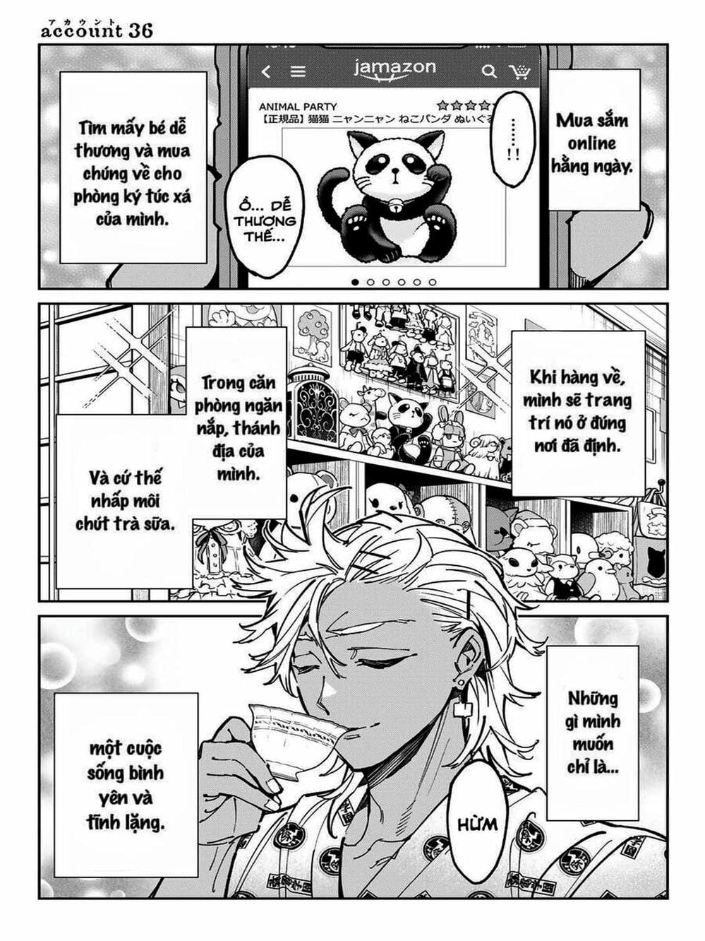 Truyện Tranh Tài Khoản Ma Quái - Shikabanegari trang 8