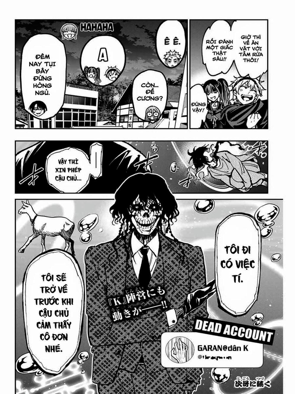 Truyện Tranh Tài Khoản Ma Quái - Shikabanegari trang 8