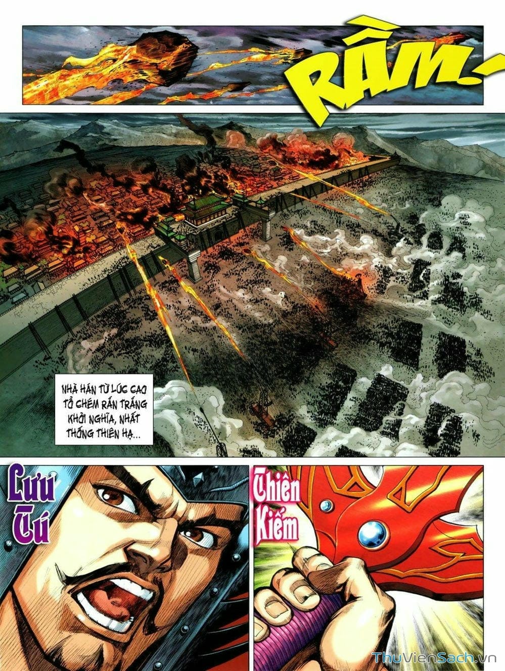 Truyện Tranh Thiên Tử Truyền Kỳ: Tam Quốc Kiêu Hoàng trang 2