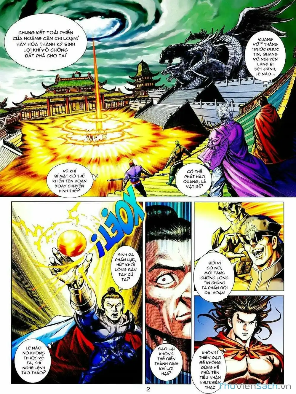 Truyện Tranh Thiên Tử Truyền Kỳ: Tam Quốc Kiêu Hoàng trang 2