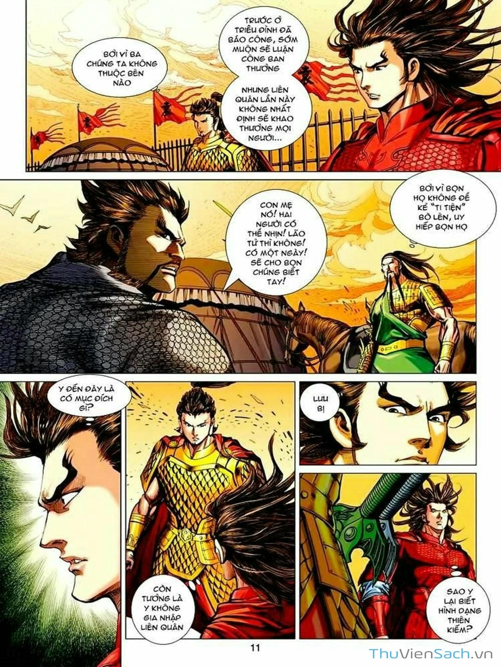 Truyện Tranh Thiên Tử Truyền Kỳ: Tam Quốc Kiêu Hoàng trang 2