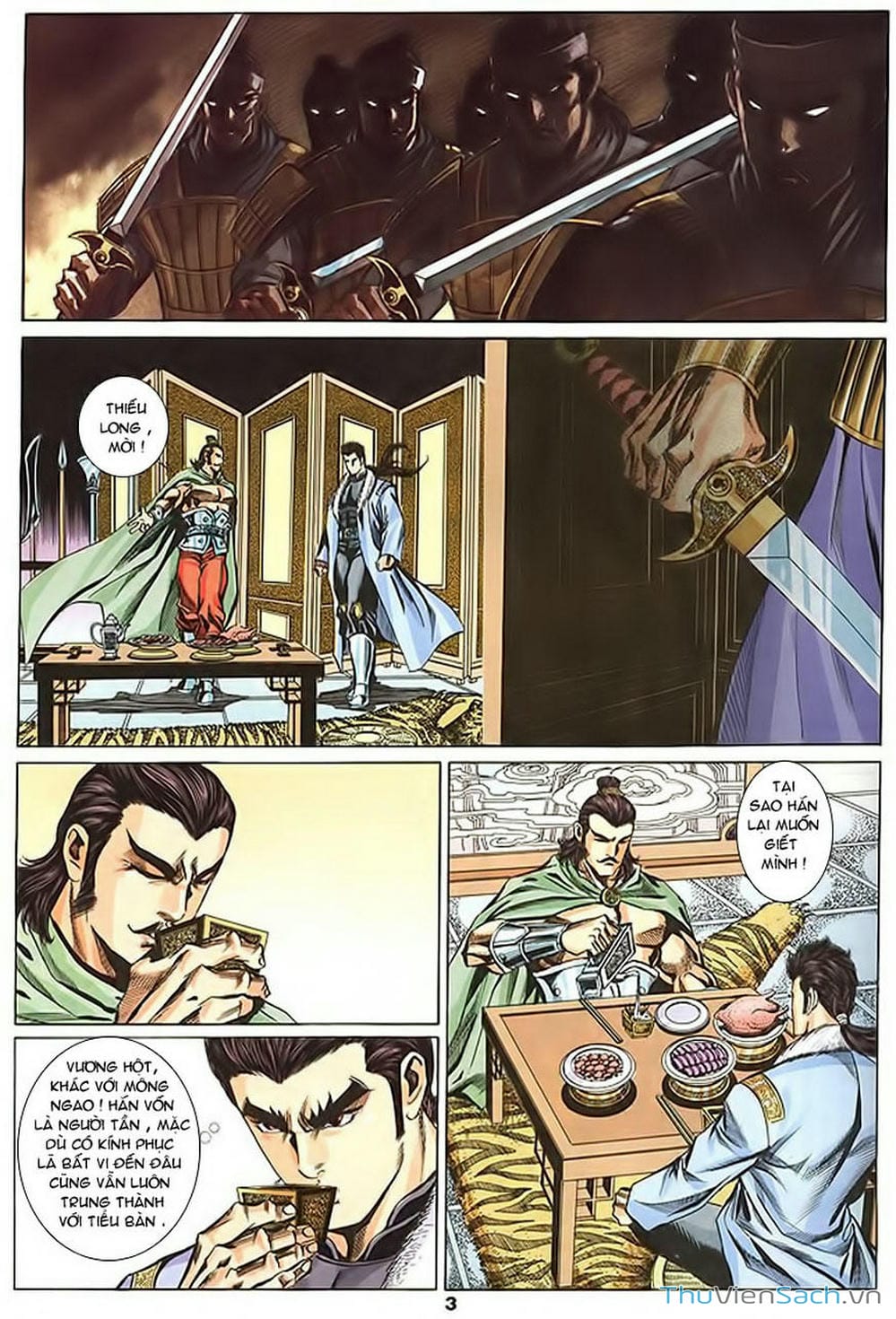 Truyện Tranh Tầm Tần Ký trang 3