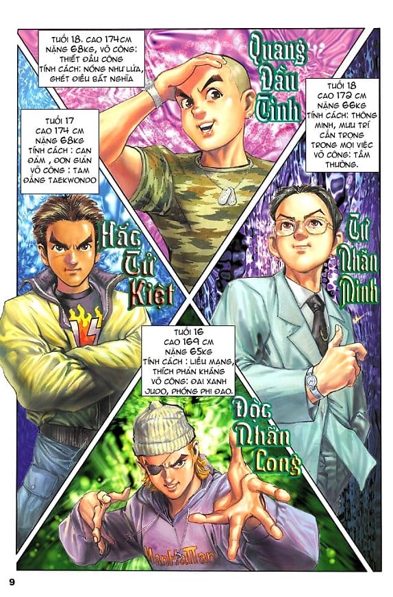 Truyện Tranh Tân Tác Long Hổ Môn trang 4