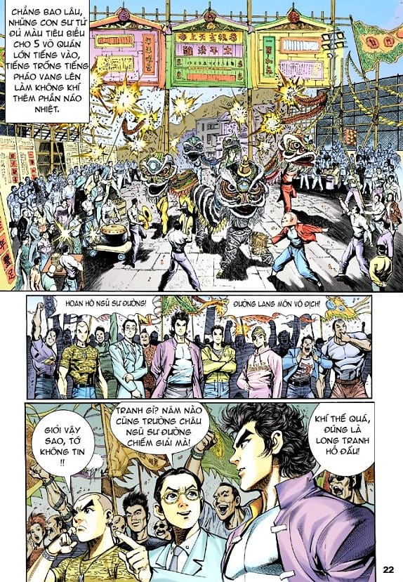 Truyện Tranh Tân Tác Long Hổ Môn trang 4