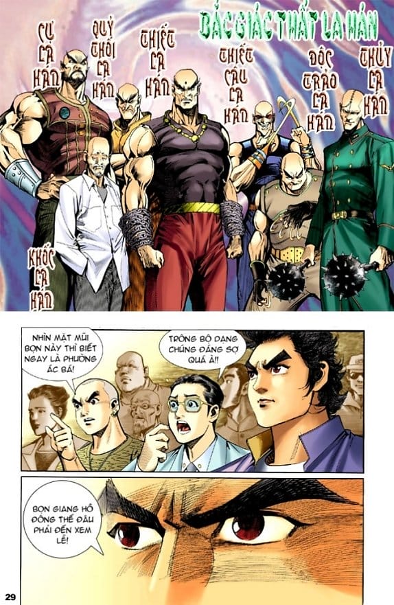 Truyện Tranh Tân Tác Long Hổ Môn trang 4