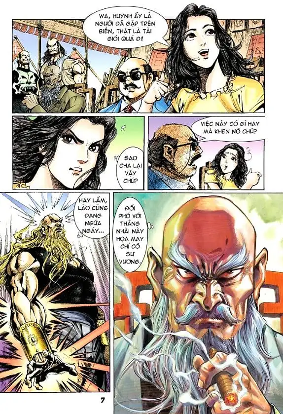 Truyện Tranh Tân Tác Long Hổ Môn trang 4