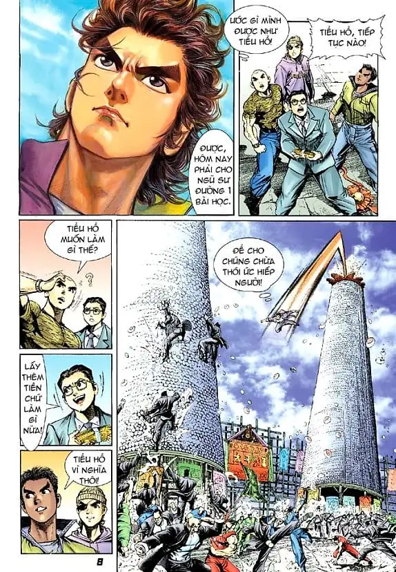 Truyện Tranh Tân Tác Long Hổ Môn trang 4