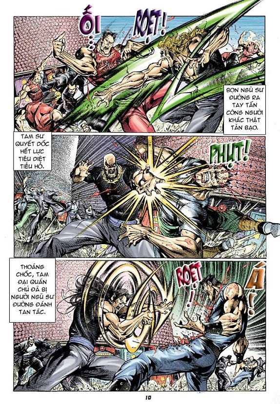 Truyện Tranh Tân Tác Long Hổ Môn trang 4