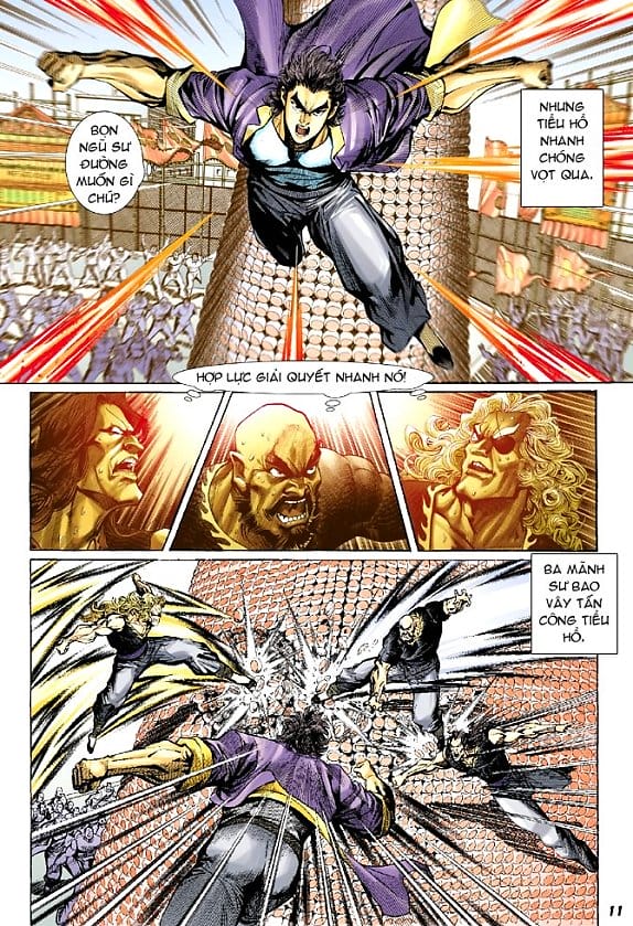 Truyện Tranh Tân Tác Long Hổ Môn trang 4