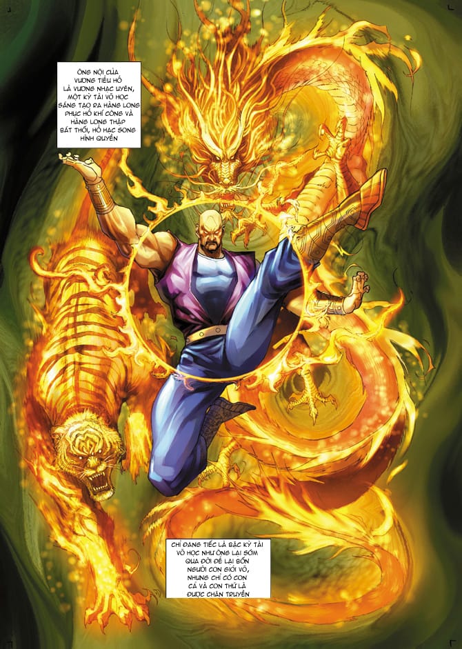 Truyện Tranh Tân Tác Long Hổ Môn trang 4
