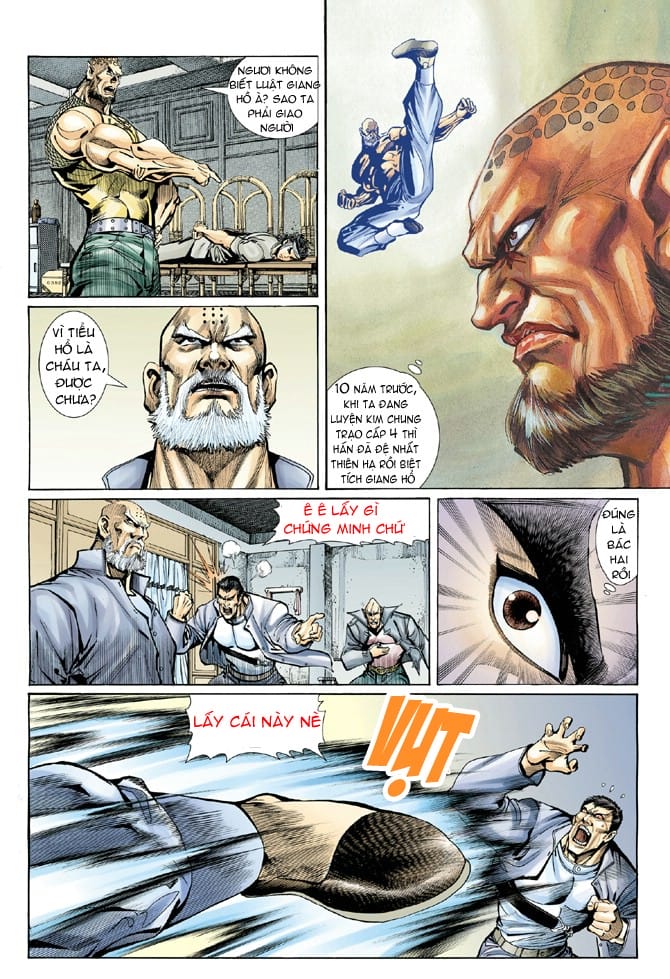Truyện Tranh Tân Tác Long Hổ Môn trang 4