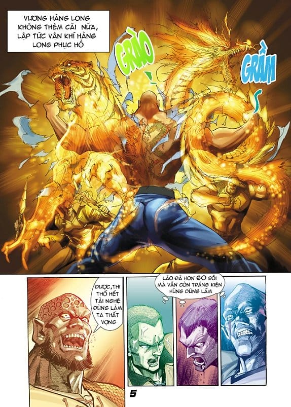 Truyện Tranh Tân Tác Long Hổ Môn trang 4