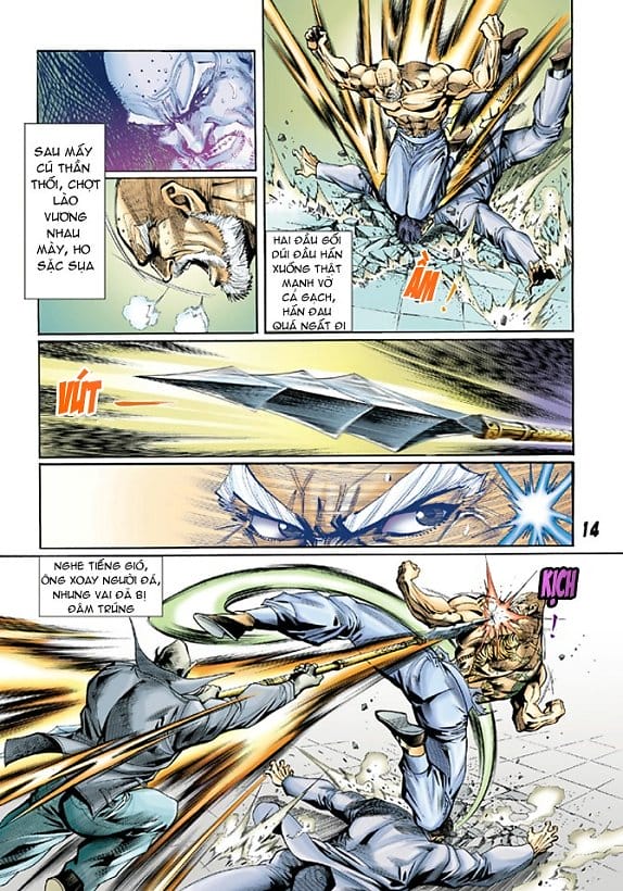 Truyện Tranh Tân Tác Long Hổ Môn trang 4