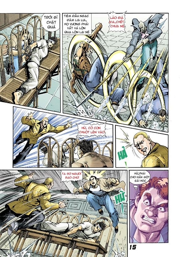 Truyện Tranh Tân Tác Long Hổ Môn trang 4