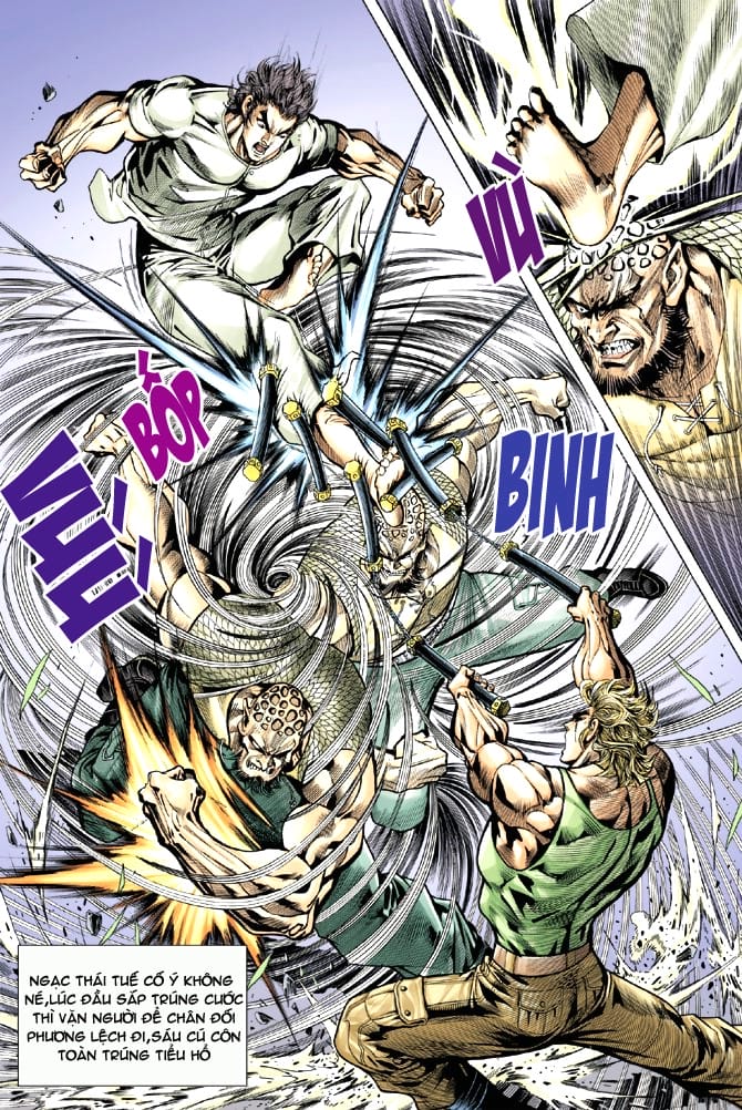Truyện Tranh Tân Tác Long Hổ Môn trang 4