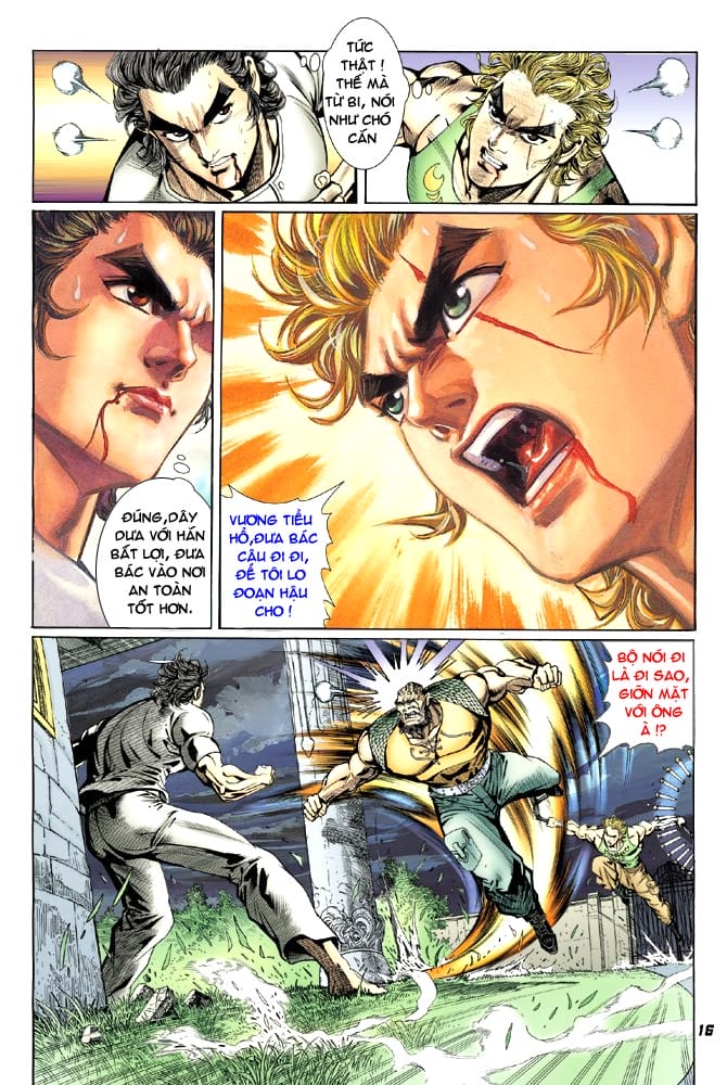 Truyện Tranh Tân Tác Long Hổ Môn trang 4