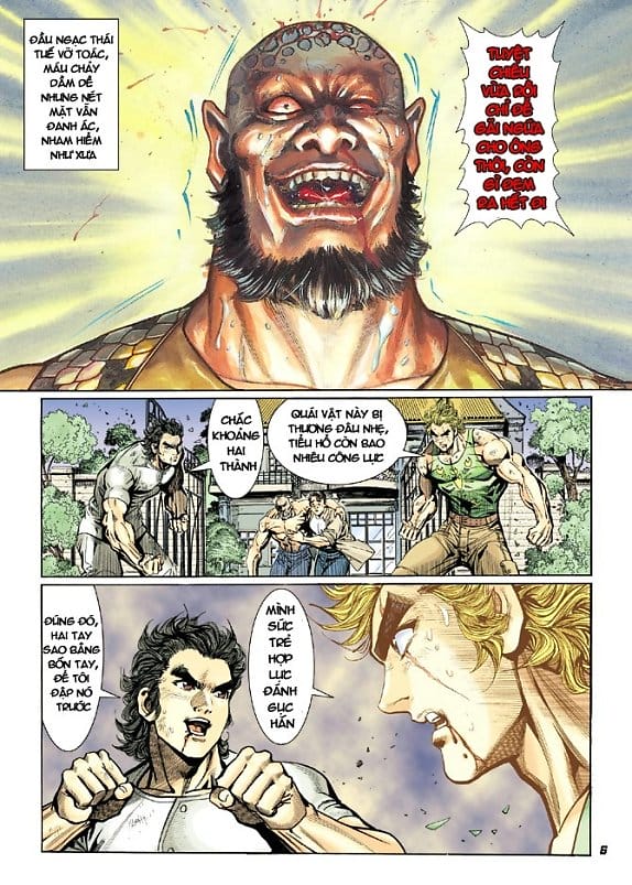 Truyện Tranh Tân Tác Long Hổ Môn trang 4