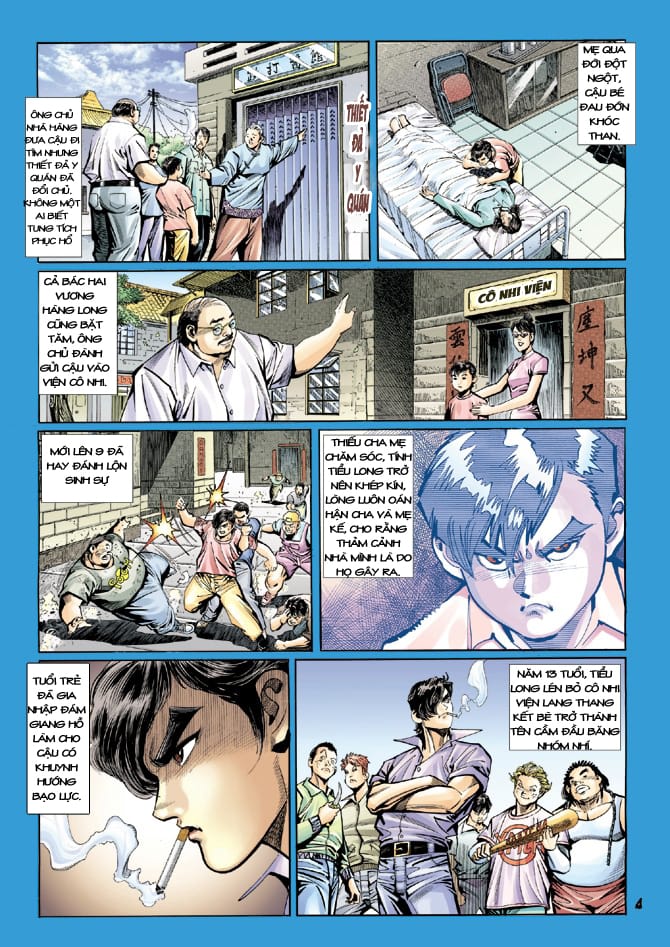 Truyện Tranh Tân Tác Long Hổ Môn trang 4