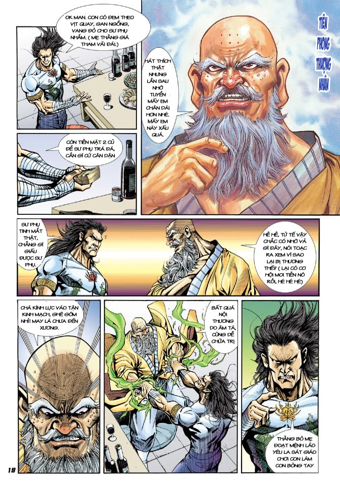 Truyện Tranh Tân Tác Long Hổ Môn trang 4