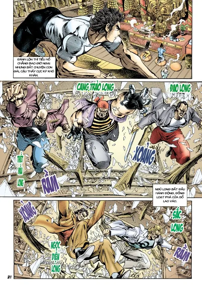 Truyện Tranh Tân Tác Long Hổ Môn trang 4