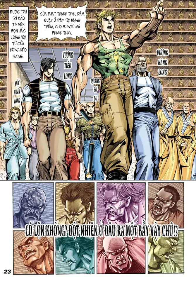 Truyện Tranh Tân Tác Long Hổ Môn trang 4