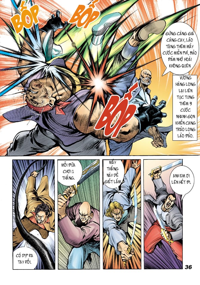 Truyện Tranh Tân Tác Long Hổ Môn trang 4