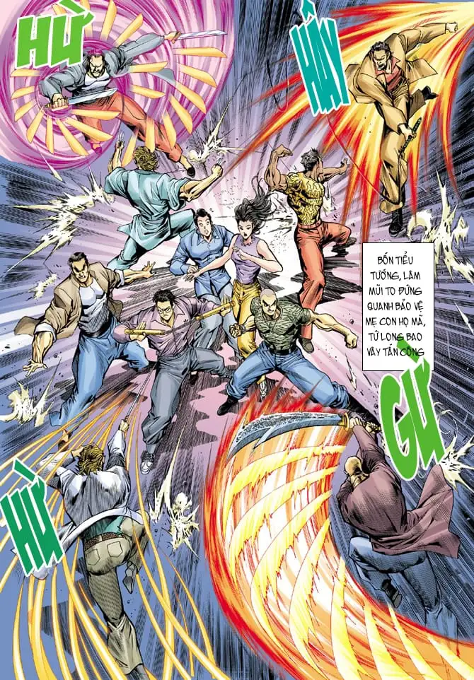 Truyện Tranh Tân Tác Long Hổ Môn trang 4