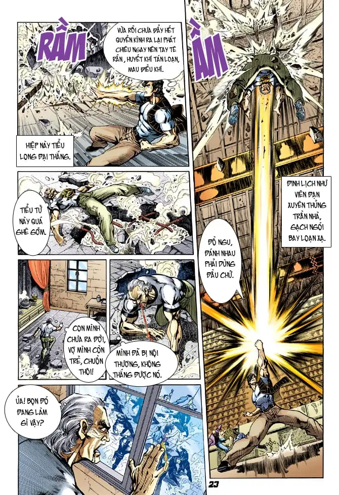 Truyện Tranh Tân Tác Long Hổ Môn trang 4