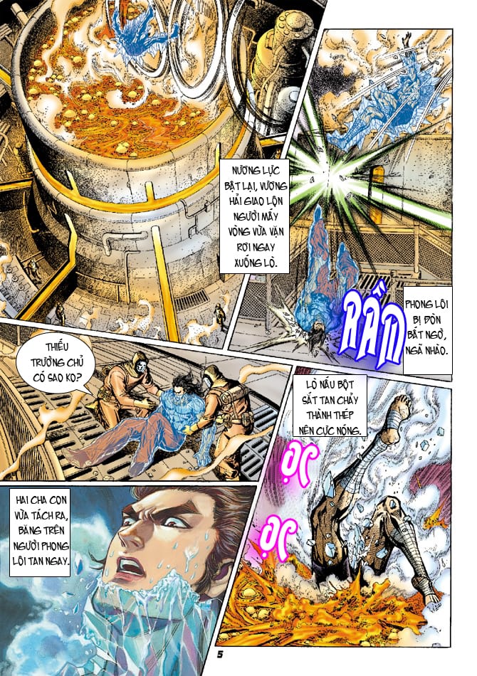 Truyện Tranh Tân Tác Long Hổ Môn trang 4