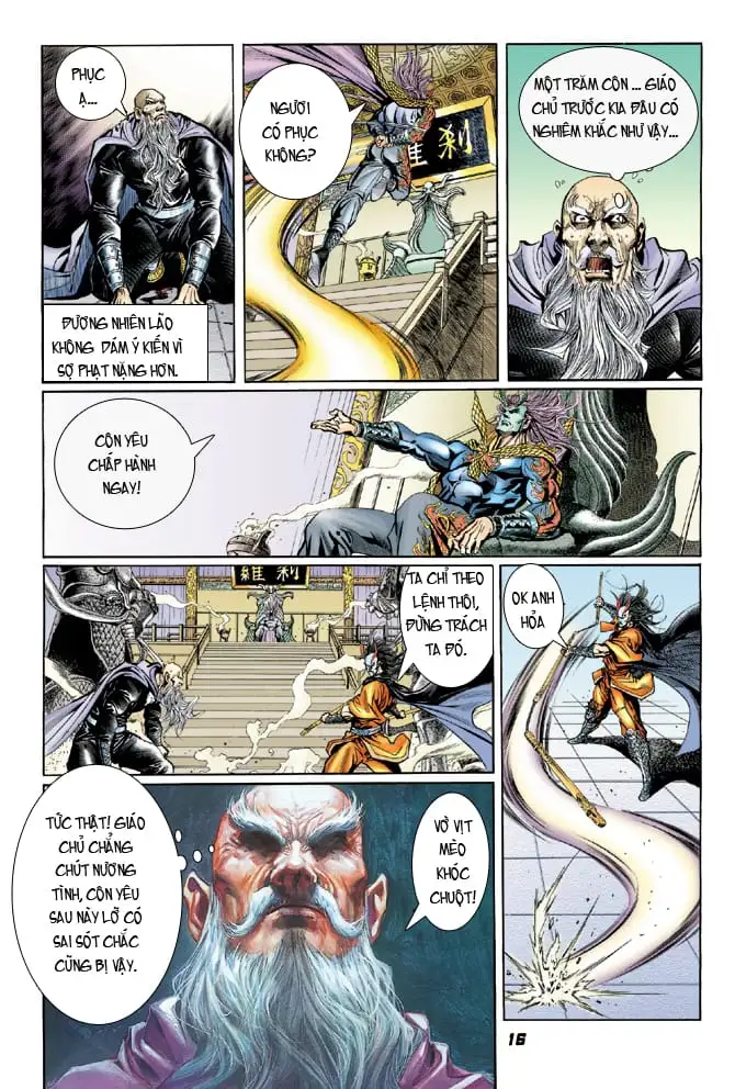 Truyện Tranh Tân Tác Long Hổ Môn trang 4