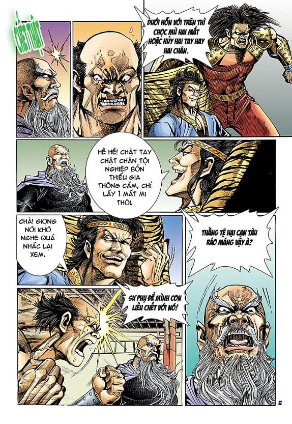 Truyện Tranh Tân Tác Long Hổ Môn trang 4
