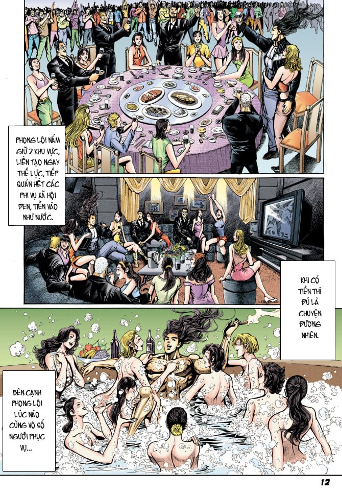 Truyện Tranh Tân Tác Long Hổ Môn trang 4