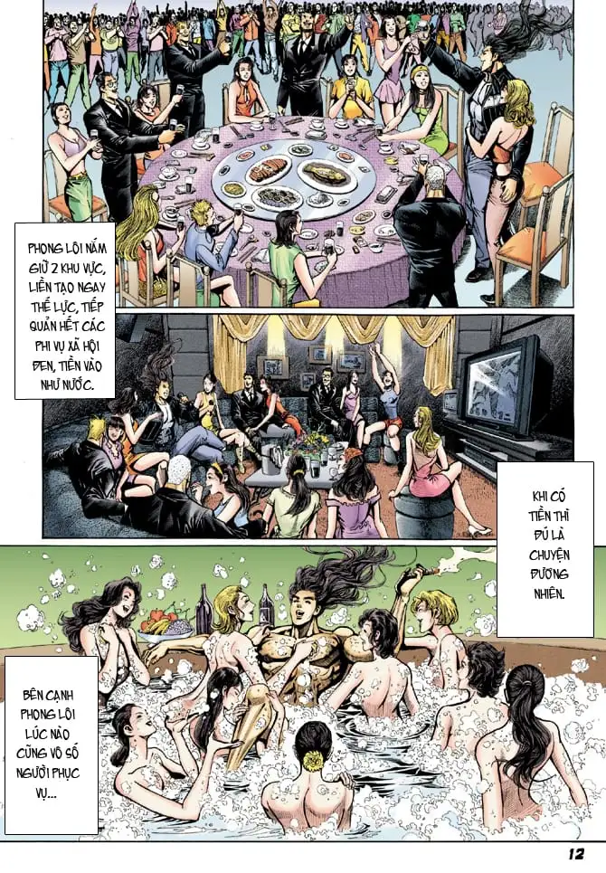 Truyện Tranh Tân Tác Long Hổ Môn trang 4