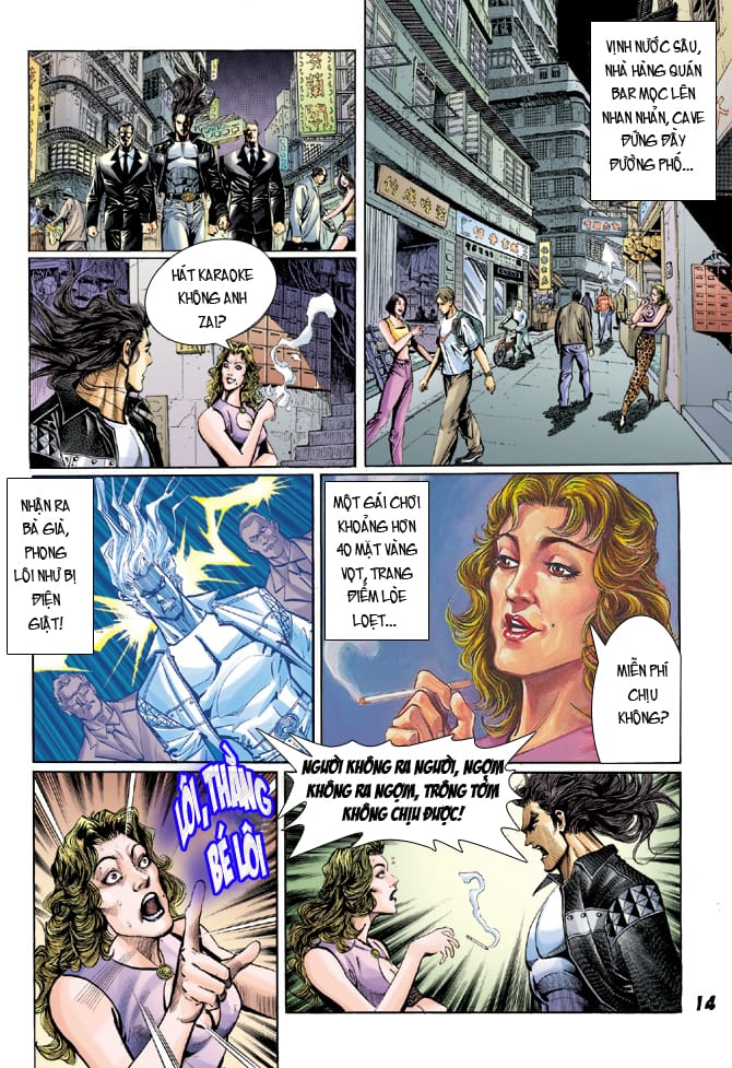 Truyện Tranh Tân Tác Long Hổ Môn trang 4