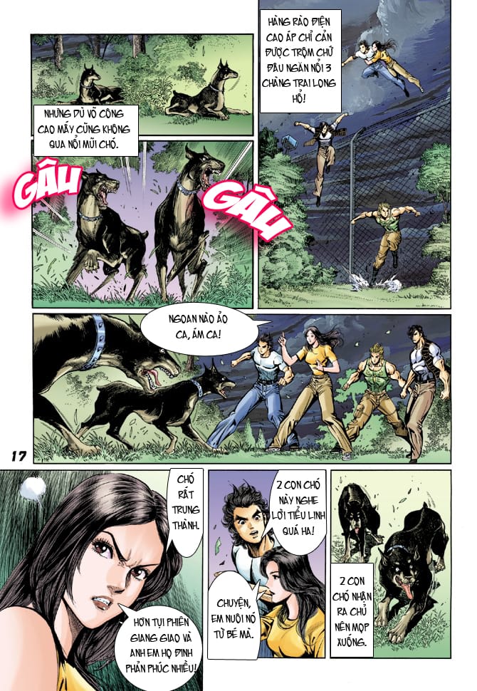 Truyện Tranh Tân Tác Long Hổ Môn trang 4