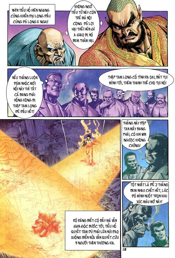 Truyện Tranh Tân Tác Long Hổ Môn trang 4