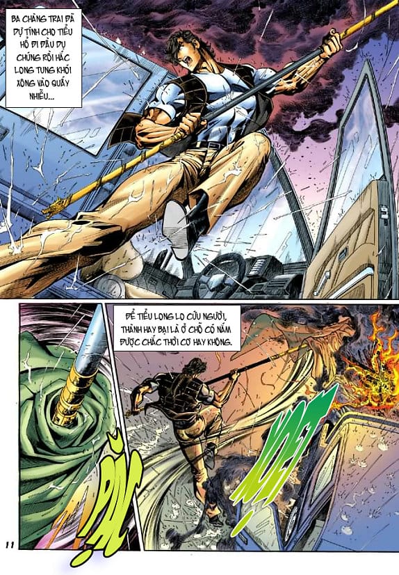 Truyện Tranh Tân Tác Long Hổ Môn trang 4