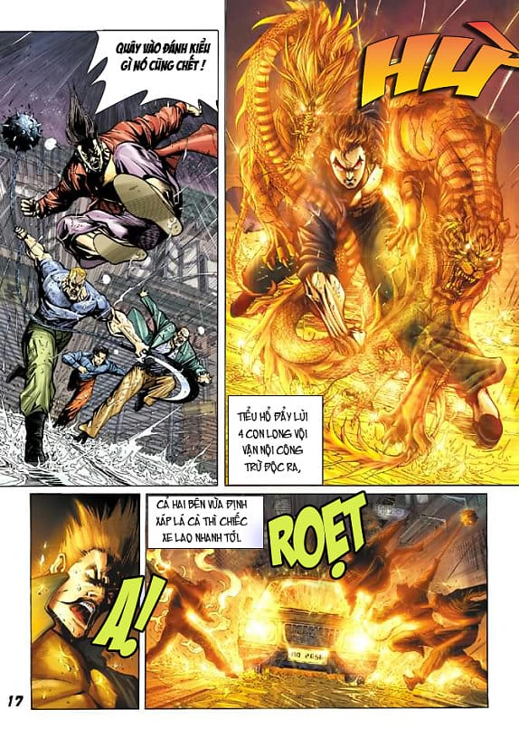 Truyện Tranh Tân Tác Long Hổ Môn trang 4