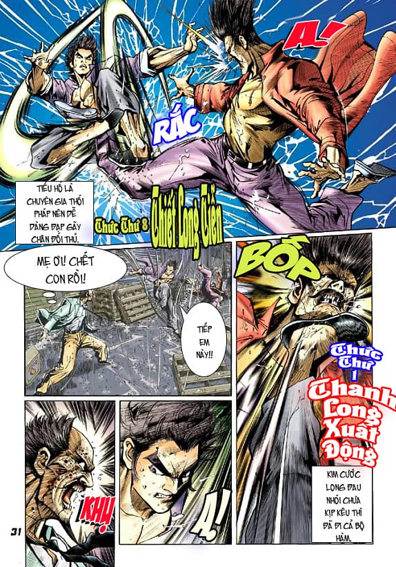 Truyện Tranh Tân Tác Long Hổ Môn trang 4