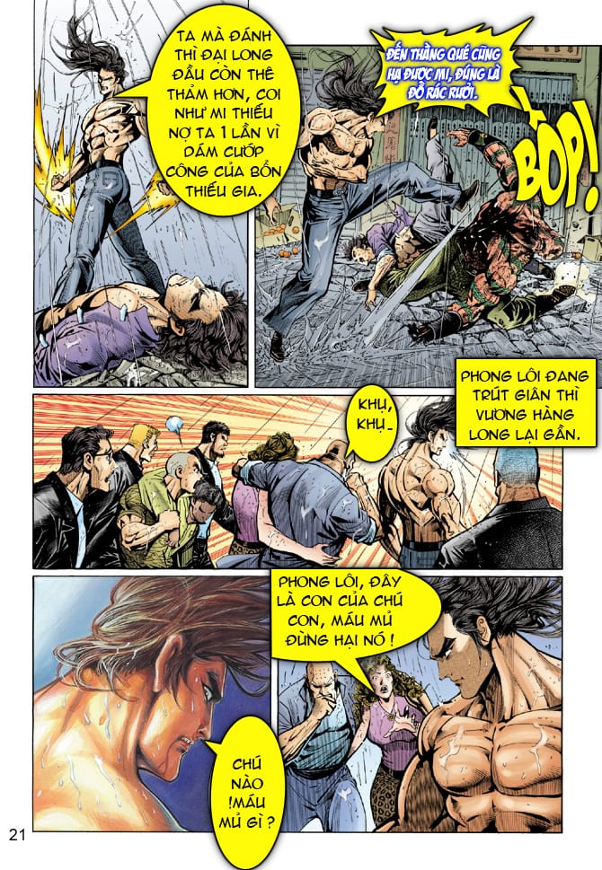 Truyện Tranh Tân Tác Long Hổ Môn trang 4