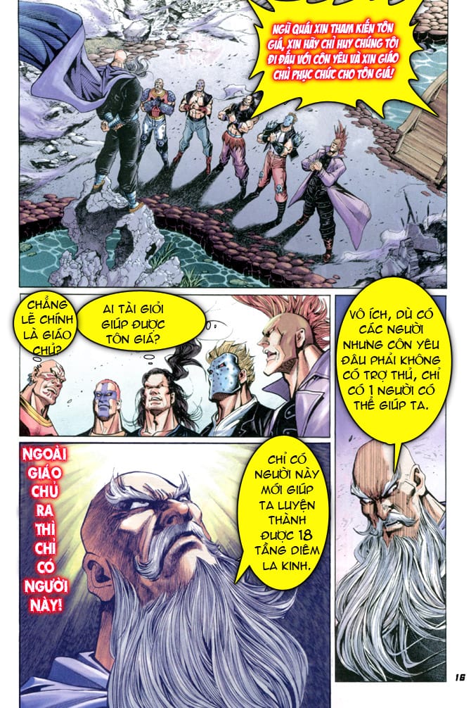 Truyện Tranh Tân Tác Long Hổ Môn trang 4