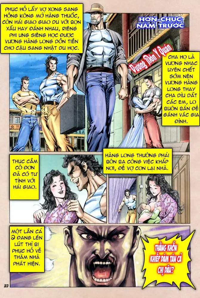 Truyện Tranh Tân Tác Long Hổ Môn trang 4