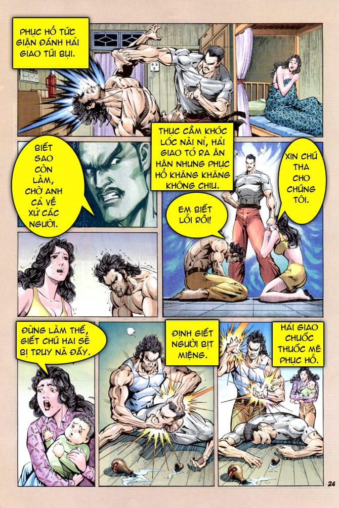 Truyện Tranh Tân Tác Long Hổ Môn trang 4