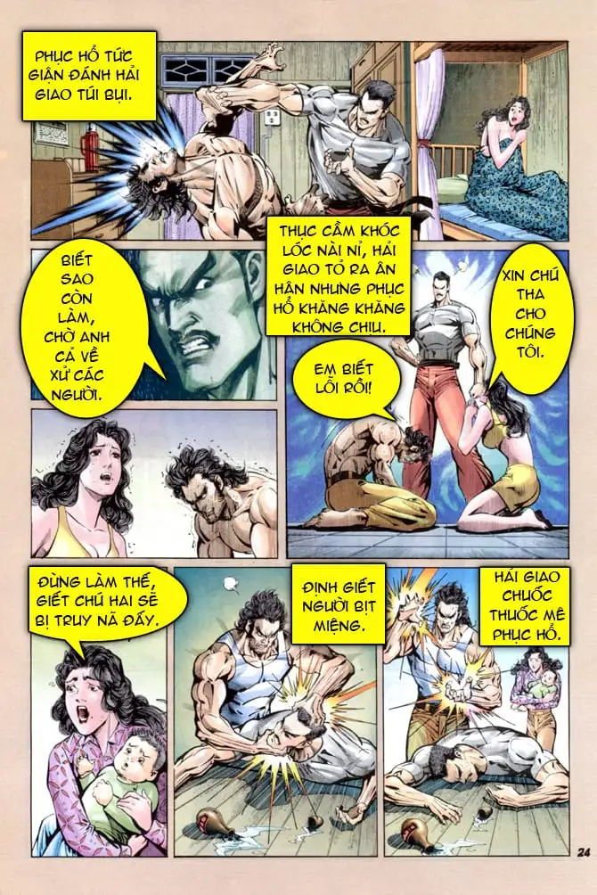 Truyện Tranh Tân Tác Long Hổ Môn trang 4