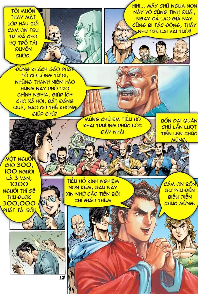 Truyện Tranh Tân Tác Long Hổ Môn trang 4